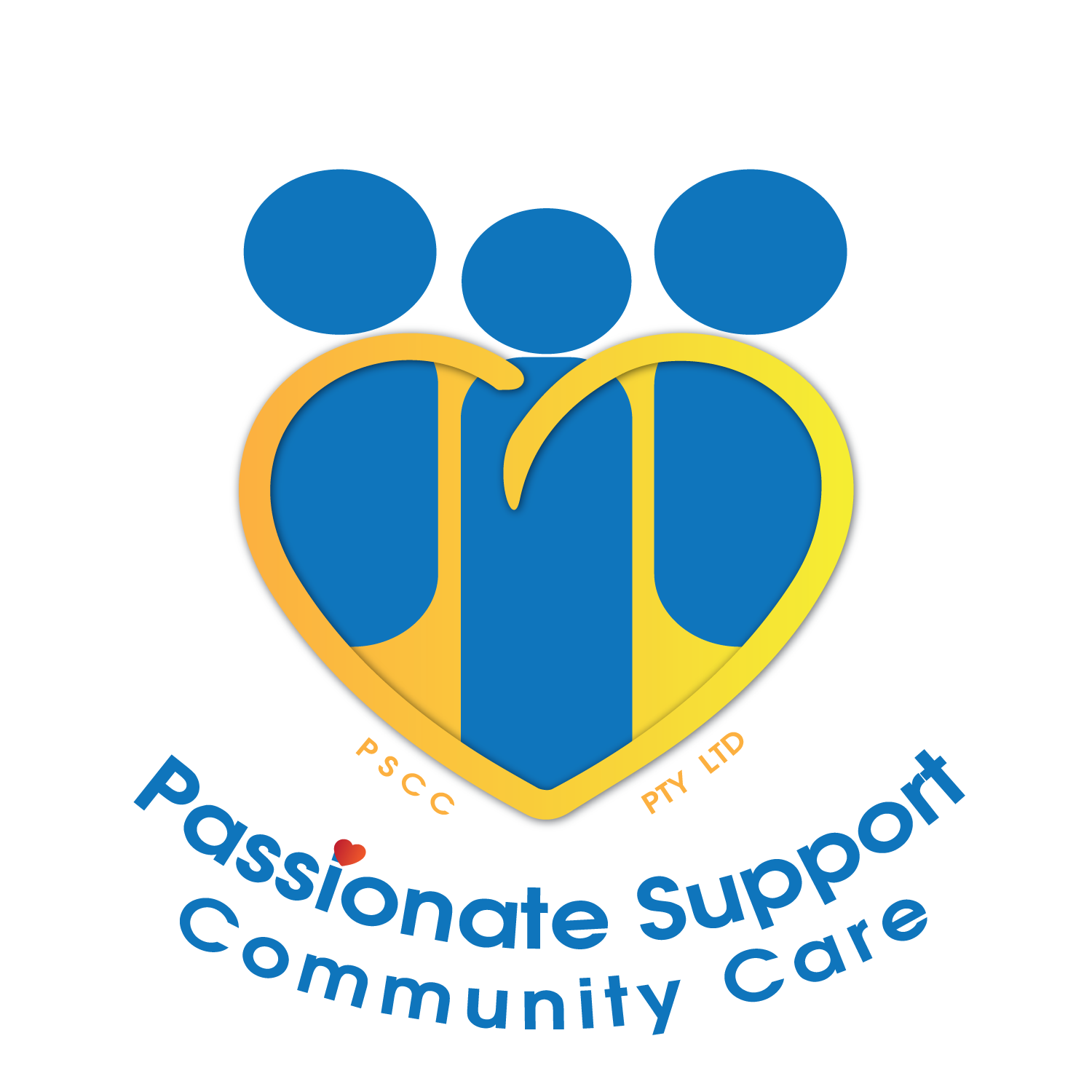 Passionate Support Community Care Logo